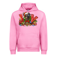 Fuchsia Pink joy pig Urban Hoodie - LillyAllenDesigns