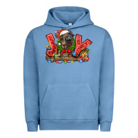Pigment Pebble Blue joy pig Urban Hoodie - LillyAllenDesigns