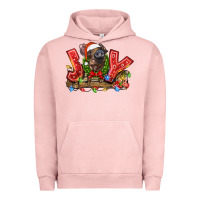 Pigment Salmon joy pig Urban Hoodie - LillyAllenDesigns