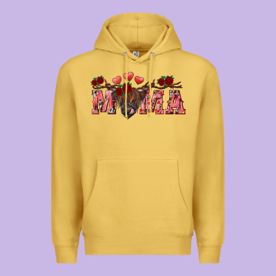 Valentines Day Mama Premium Hoodie Designed By Ranaportraitstore