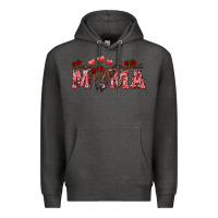 Charcoal Heather valentines day mama Premium Hoodie - RanaPortraitStore