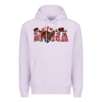 Lilac valentines day mama Premium Hoodie - RanaPortraitStore