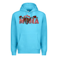 Ocean Blue valentines day mama Premium Hoodie - RanaPortraitStore