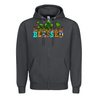 Smoke blessed olivia Zipper Hoodie - OliviaCreatesArt