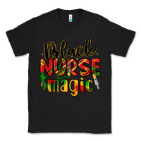 Black black nurse magic Classic Tee - LillyAllenDesigns
