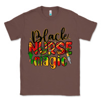 Chestnut black nurse magic Classic Tee - LillyAllenDesigns