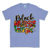 Colony Blue black nurse magic Classic Tee - LillyAllenDesigns