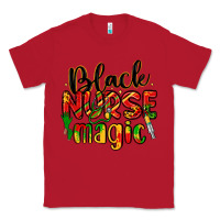 Red black nurse magic Classic Tee - LillyAllenDesigns