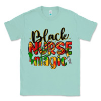 Seafoam black nurse magic Classic Tee - LillyAllenDesigns