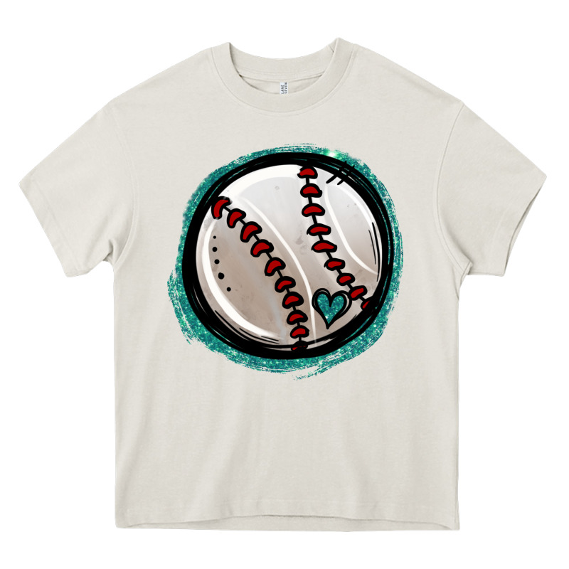 Glitter Baseball Heavy Core Tee by Jasminsmagicworld | Teevron