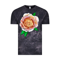 Cloud Black Fun In The Sun Rose Vintage Tee - LillyAllenDesigns