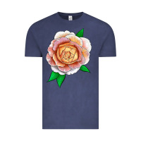 Vintage Denim Fun In The Sun Rose Vintage Tee - LillyAllenDesigns