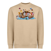 Mushroom noahs ark Heavyweight Sweatshirt - texasbilliewilder