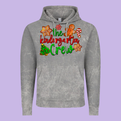The Kindergarten Crew Vintage Hoodie Designed By Lillyallendesigns