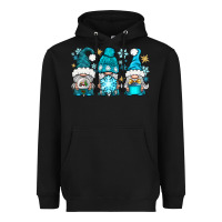 Black winter gnomies Heavyweight Hoodie - BundleAndBundleShop
