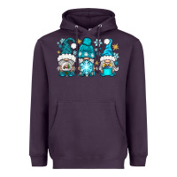 Plum winter gnomies Heavyweight Hoodie - BundleAndBundleShop