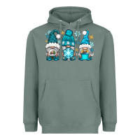 Sage winter gnomies Heavyweight Hoodie - BundleAndBundleShop