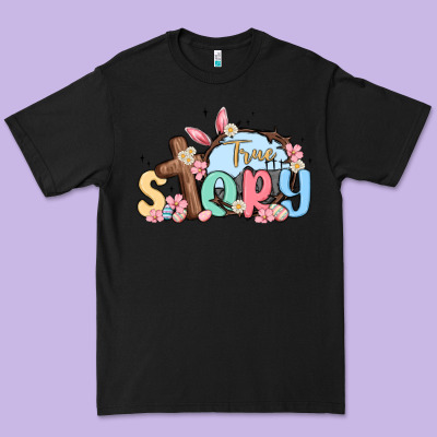 True Story Easter Premium Tee Designed By Maliassmallbusiness