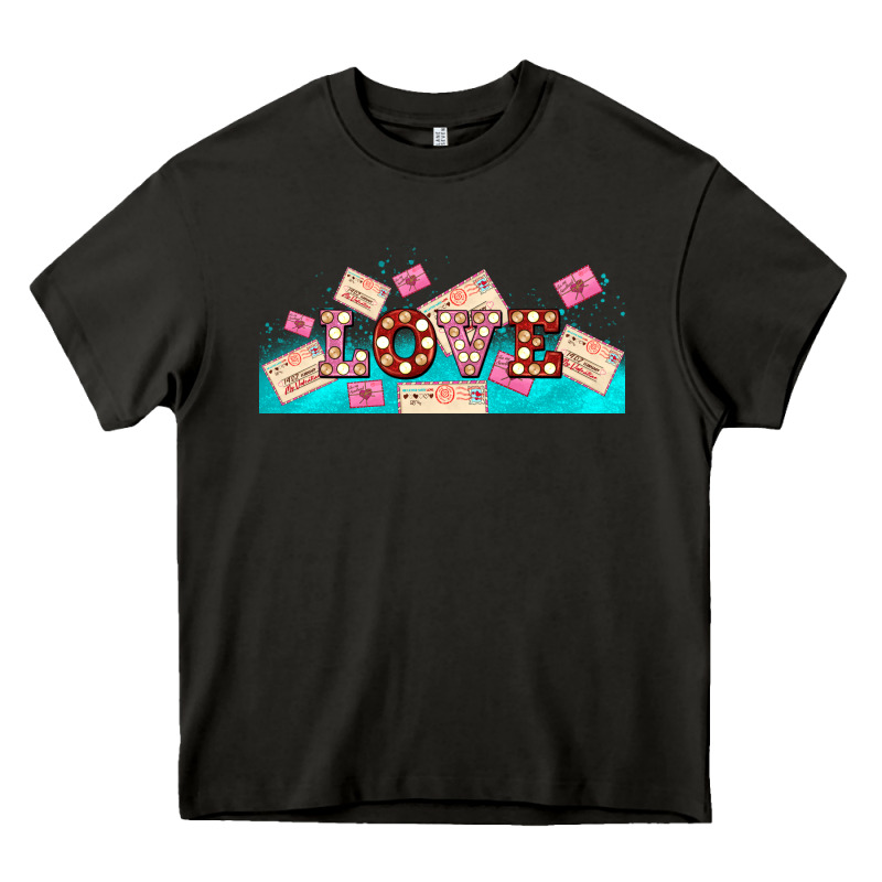 Love And Love Letters Heavy Core Tee by AdoDesignShop | Teevron