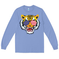 Colony Blue America Merica Tiger Long Sleeve Tee - Bettercallsaul