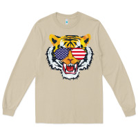 Mushroom America Merica Tiger Long Sleeve Tee - Bettercallsaul