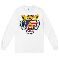 White America Merica Tiger Long Sleeve Tee - Bettercallsaul