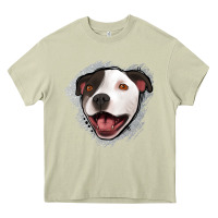 Mossy pittbull gray glitter Heavy Core Tee - Jasminsmagicworld