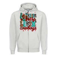 Never Stop Lovin Cowboys Olivia Zipper Hoodie | Teevron