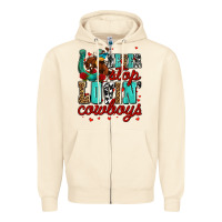 Sandshell never stop lovin cowboys olivia Zipper Hoodie - OliviaCreatesArt