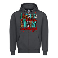 Smoke never stop lovin cowboys olivia Zipper Hoodie - OliviaCreatesArt