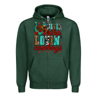 Sports Green never stop lovin cowboys olivia Zipper Hoodie - OliviaCreatesArt