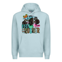 Blue Mist Easter Day Monster truck Easter egg crusher Premium Hoodie - OliviaCreatesArt