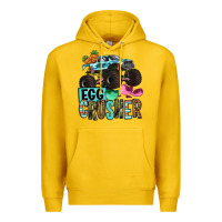 Lemon Easter Day Monster truck Easter egg crusher Premium Hoodie - OliviaCreatesArt