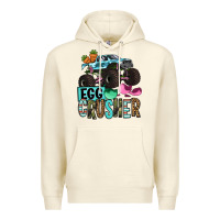 Sandshell Easter Day Monster truck Easter egg crusher Premium Hoodie - OliviaCreatesArt