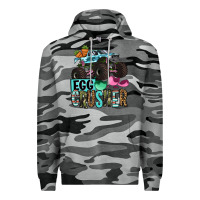 Slate Camo Easter Day Monster truck Easter egg crusher Premium Hoodie - OliviaCreatesArt