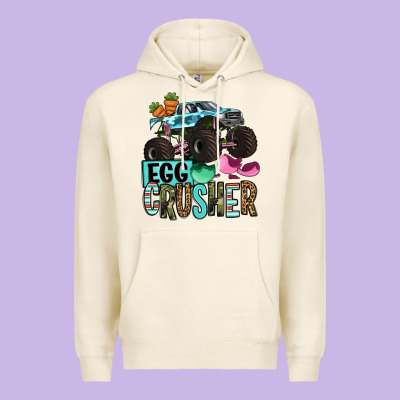 Easter Day Monster Truck Easter Egg Crusher Premium Hoodie Designed By Oliviacreatesart