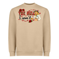 Mushroom the hell i wont with sassy pinup cowgirl Heavyweight Sweatshirt - texasbilliewilder