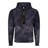 Cloud Black newfoundland dog Vintage Hoodie - LillyAllenDesigns