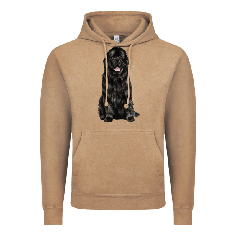 Newfoundland Dog Vintage Hoodie by LillyAllenDesigns | Teevron