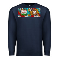 Navy no place like home baseball Premium Sweatshirt - BundleAndBundleShop