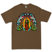 Cacao our lady of guadalupe rainbow Premium Tee - JahusDesignShop