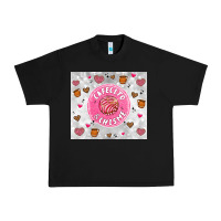 Black cafecito y chisme Urban Heavy Tee - Artiststas