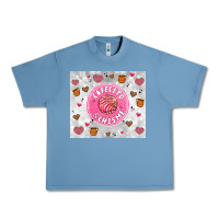 Pebble Blue cafecito y chisme Urban Heavy Tee - Artiststas