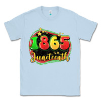 Dusty Blue 1865 juneteenth Classic Tee - LillyAllenDesigns