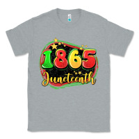 Heather Grey 1865 juneteenth Classic Tee - LillyAllenDesigns