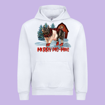 Merry Pigmas Urban Hoodie Designed By Lillyallendesigns