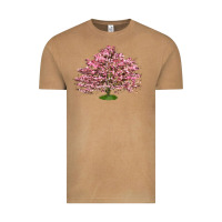 Vintage Camel Flowering Dogwood Tree Vintage Tee - LillyAllenDesigns