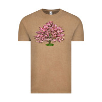 Vintage Coffee Flowering Dogwood Tree Vintage Tee - LillyAllenDesigns