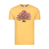 Vintage Mustard Flowering Dogwood Tree Vintage Tee - LillyAllenDesigns
