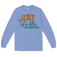 Colony Blue Life is Better on the Farm Long Sleeve Tee - Bettercallsaul